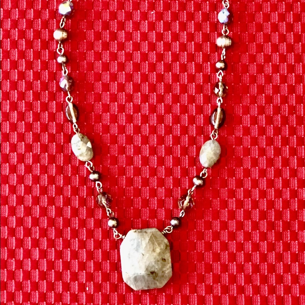 Gray Necklace